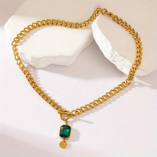 Toggle Chain Pendant Necklace | Amelia Bellrose Jewellery