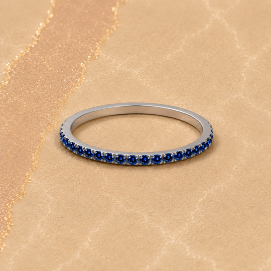 Pavé Band Ring | Amelia Bellrose Jewellery
