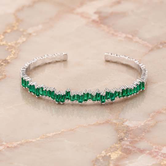 Crystal Silver Bracelet | Amelia Bellrose Jewellery