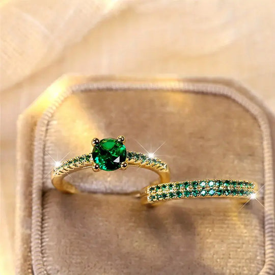 Duo Band Ring Set | Amelia Bellrose Jewellery