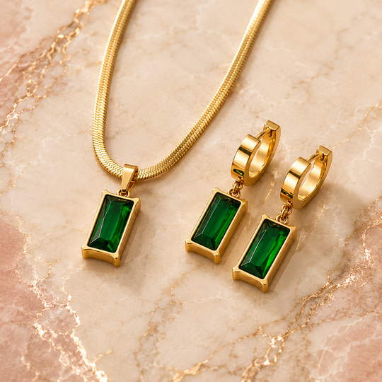 Crystal Jewellery Set | Amelia Bellrose Jewellery