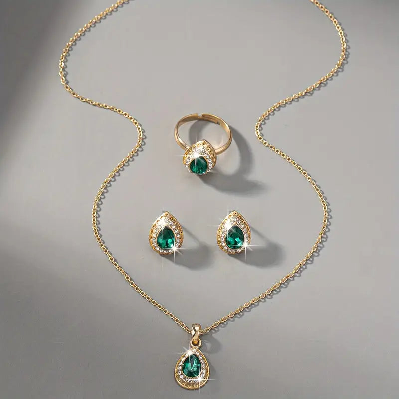 Quartz Jewellery Set | Amelia Bellrose Jewellery