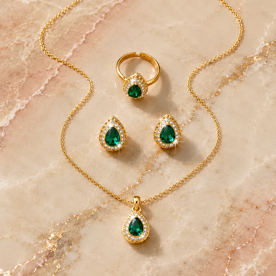 Quartz Jewellery Set | Amelia Bellrose Jewellery