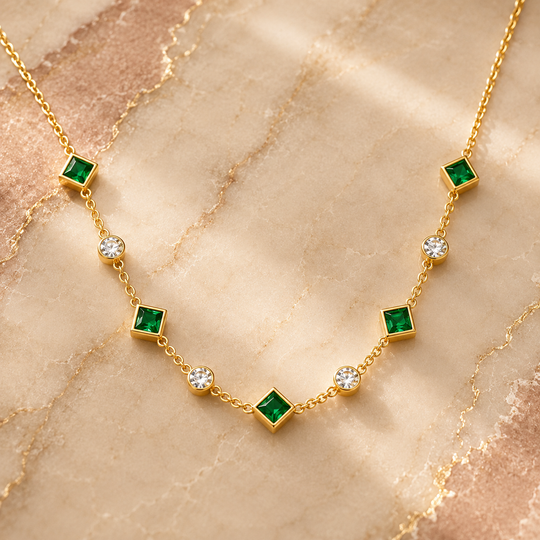 Boho Station Necklace | Amelia Bellrose Jewellery