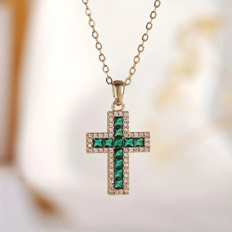 Cross Pendant Necklace | Amelia Bellrose Jewellery