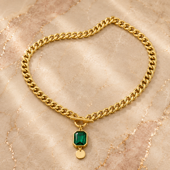 Toggle Chain Pendant Necklace | Amelia Bellrose Jewellery