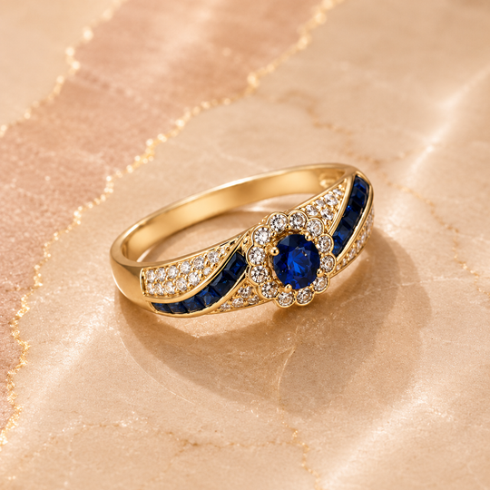 Vintage Wave Ring | Amelia Bellrose Jewellery