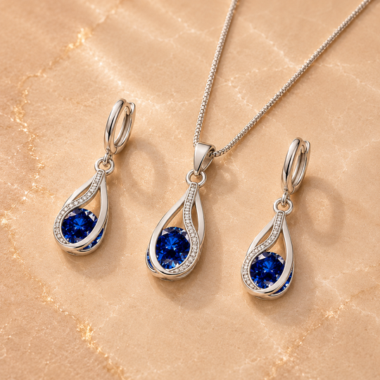 Teardrop Jewellery Set | Amelia Bellrose Jewellery