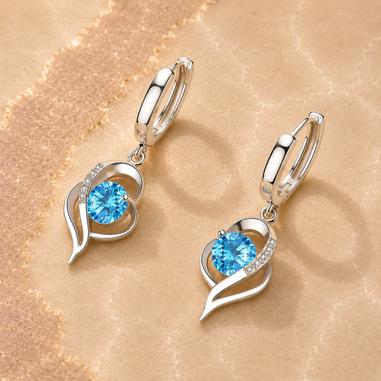 Crystal Teardrop Jewellery Set | Amelia Bellrose Jewellery