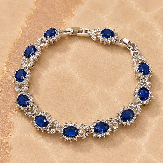 Floral Halo Bracelet | Amelia Bellrose Jewellery