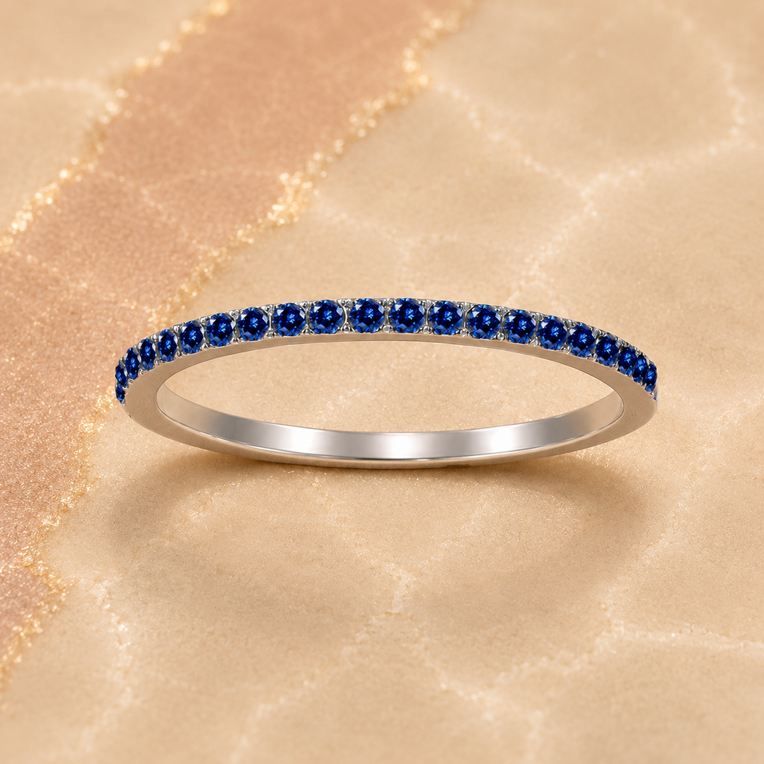 Pavé Band Ring | Amelia Bellrose Jewellery