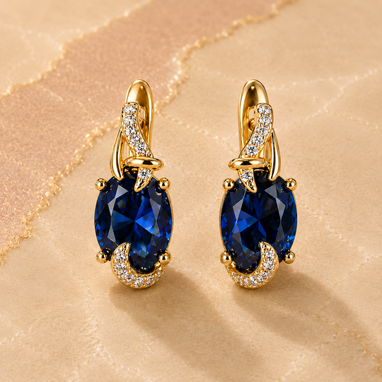 Twist Drop Earrings | Amelia Bellrose Jewellery