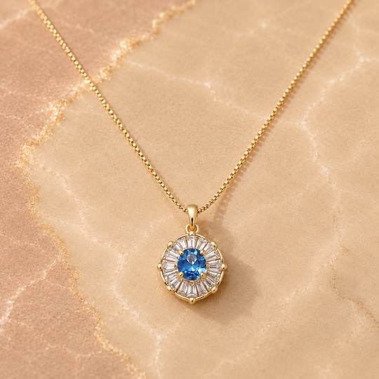 Floral Cluster Necklace | Amelia Bellrose Jewellery