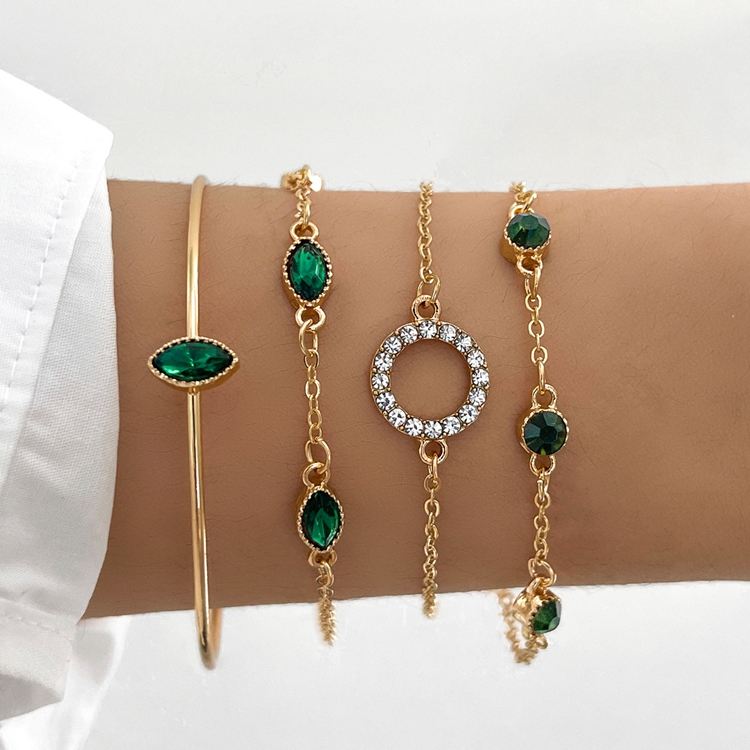 Multi-Layer Gold Bracelet Set | Amelia Bellrose Jewellery