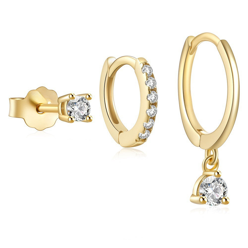 Larmes de Lune Stone Earrings Set