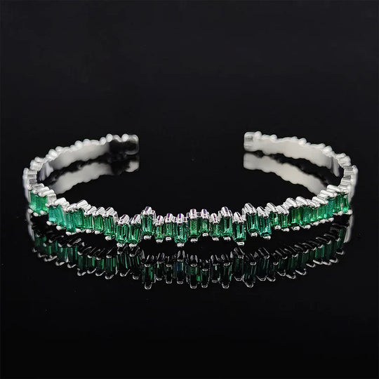 Crystal Silver Bracelet | Amelia Bellrose Jewellery