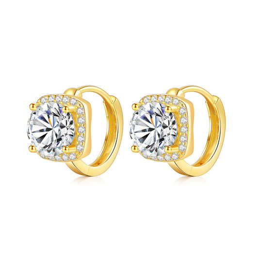 Nadine square earrings