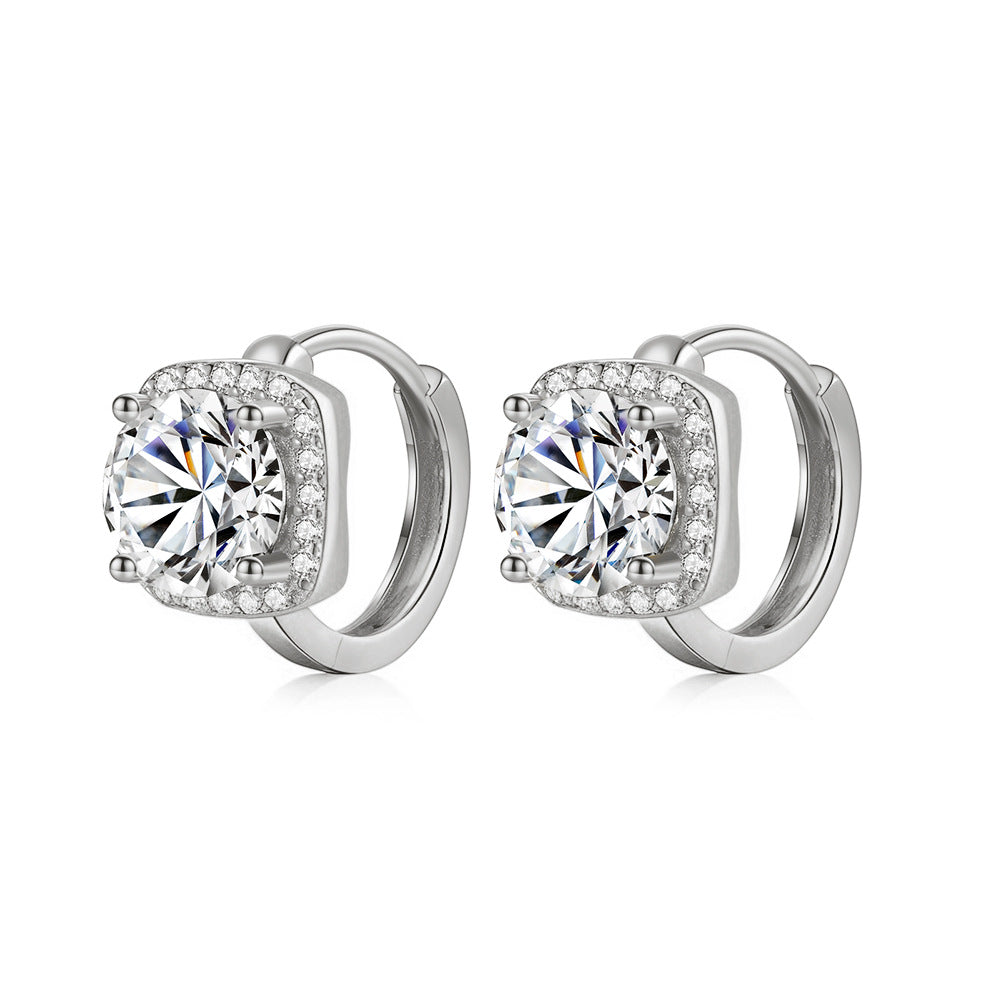 Nadine square earrings