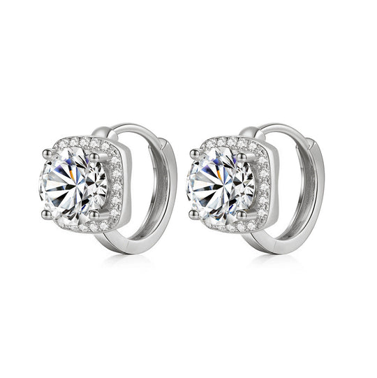Nadine square earrings