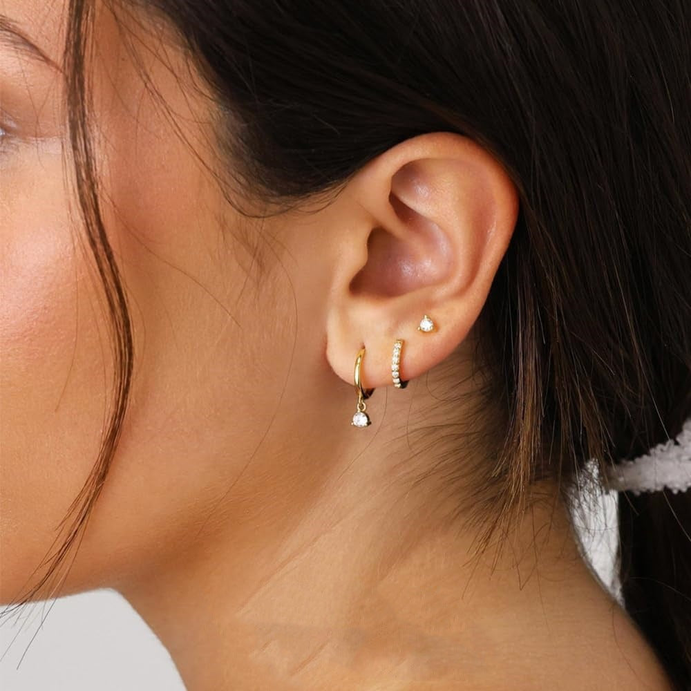Larmes de Lune Stone Earrings Set