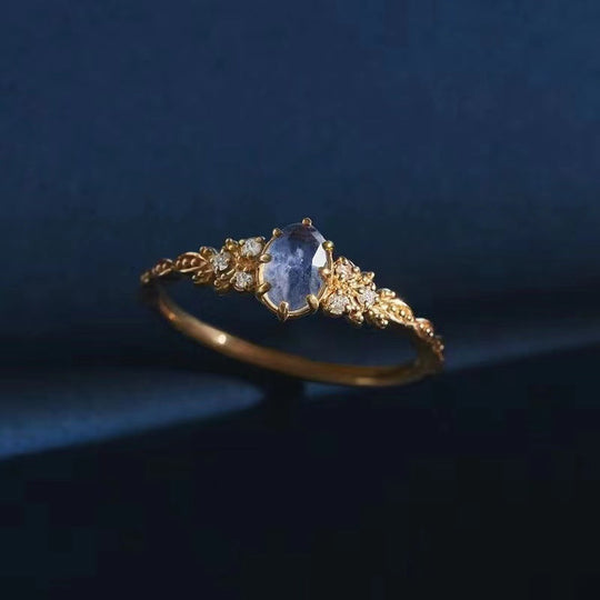 Moonstone Muse Ring