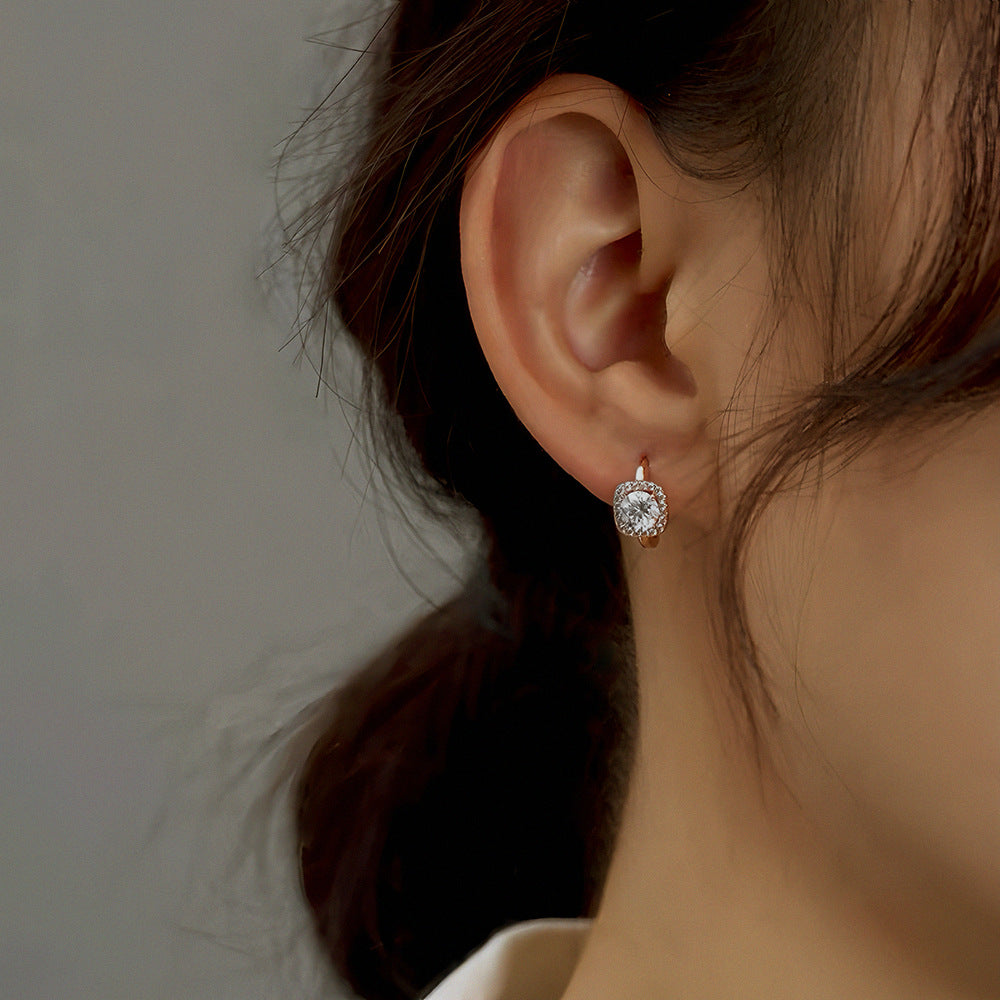 Nadine square earrings