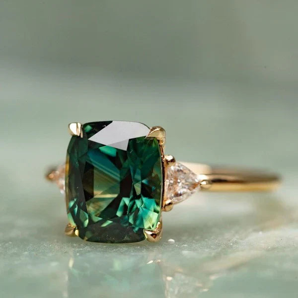 Solitaire Gold Ring | Amelia Bellrose Jewellery