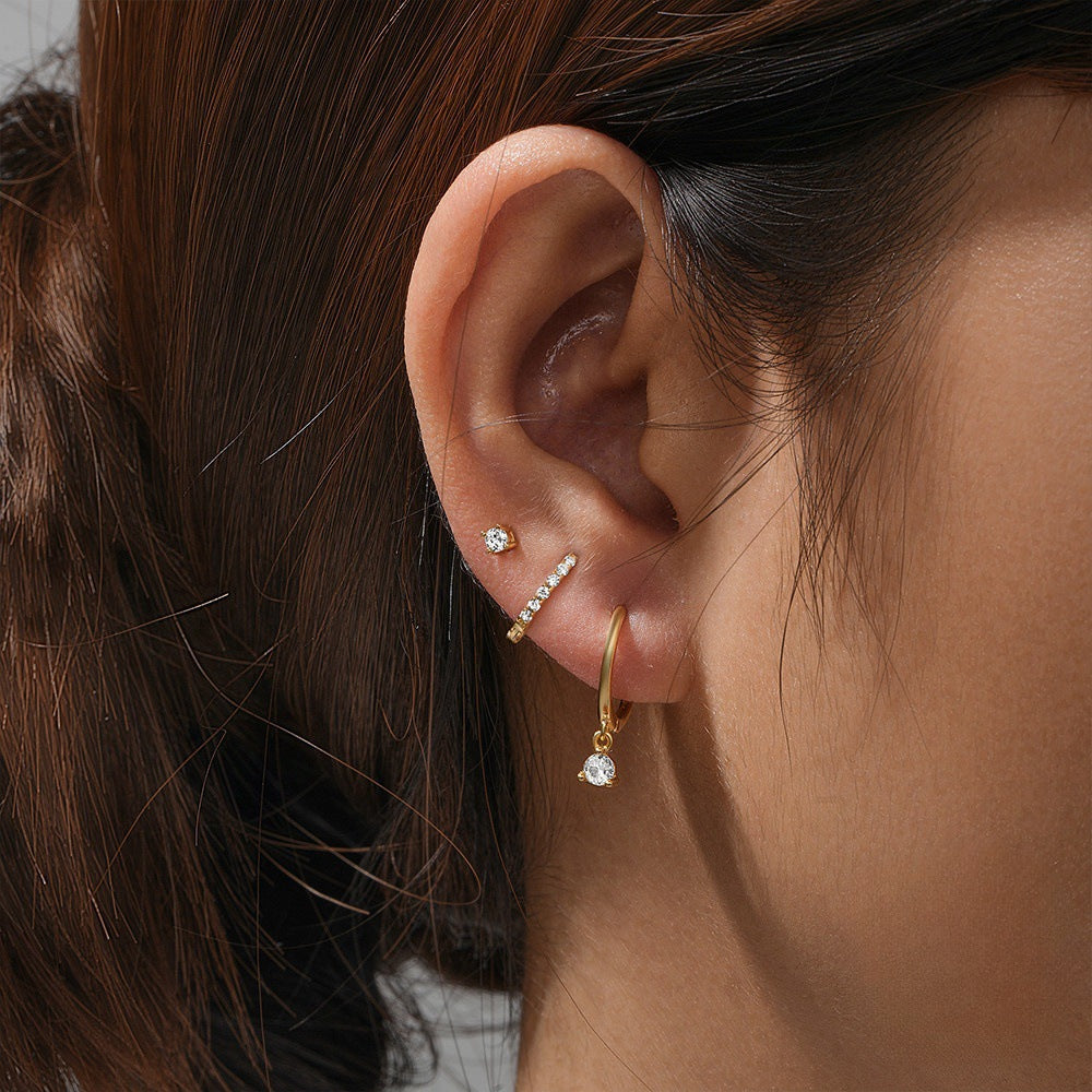 Larmes de Lune Stone Earrings Set