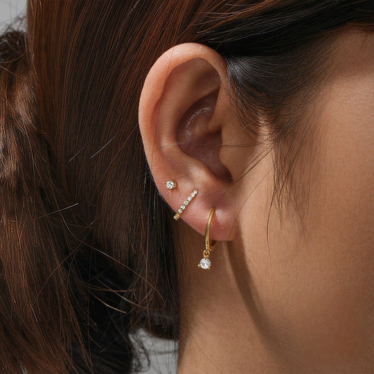 Larmes de Lune Stone Earrings Set