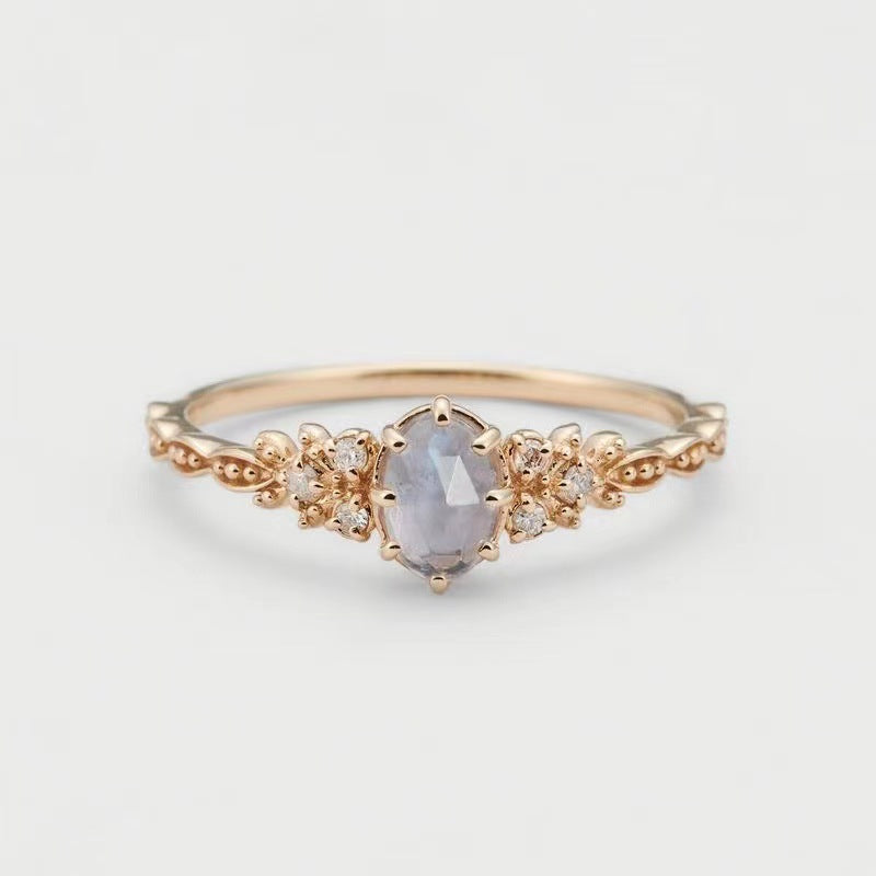 Moonstone Muse Ring