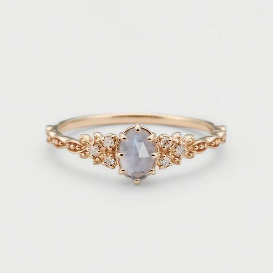 Moonstone Muse Ring