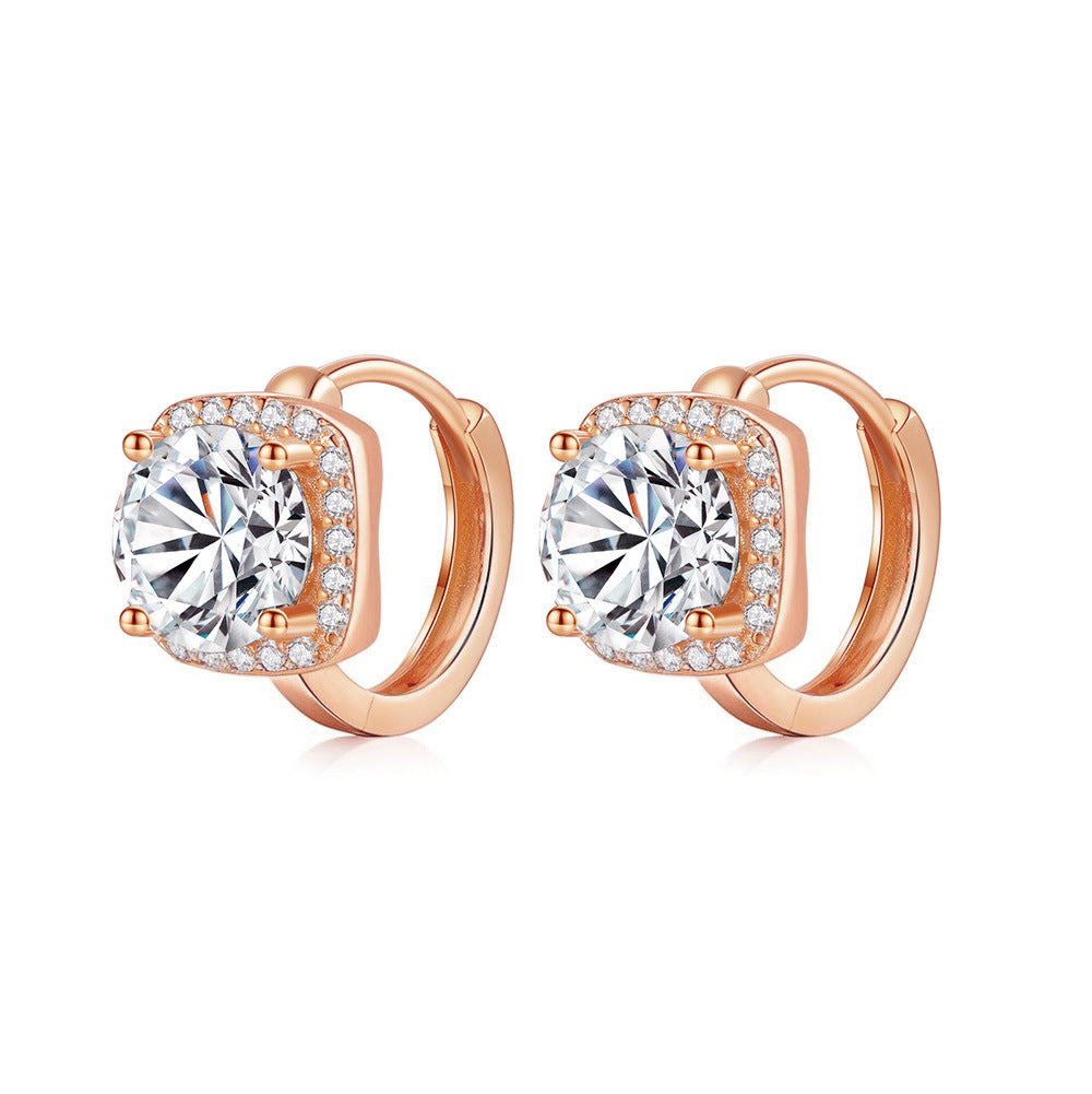 Nadine square earrings