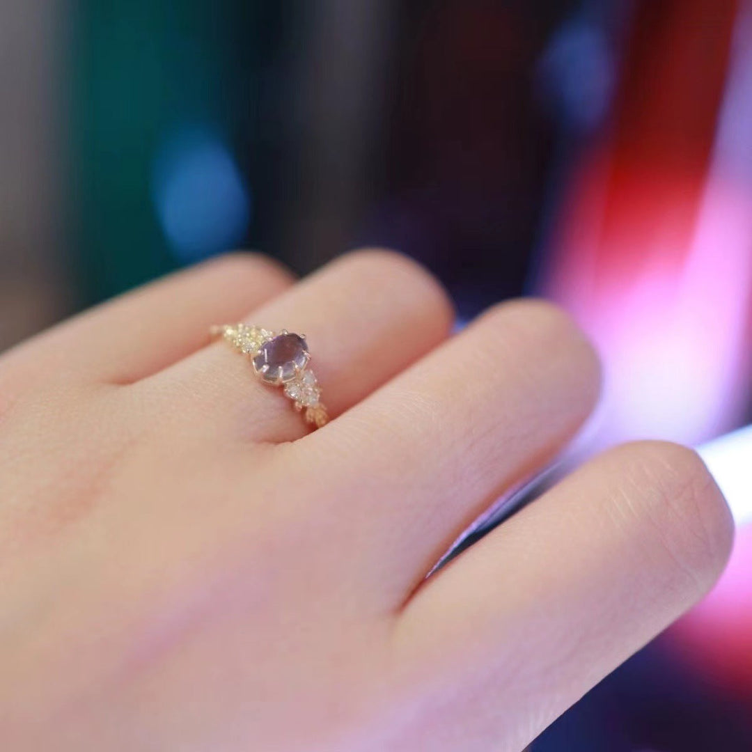 Moonstone Muse Ring