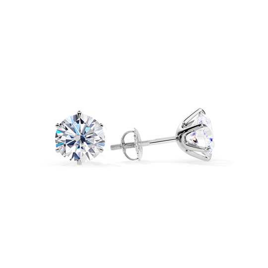 Solitaire Crystal Stud Earrings | Amelia Bellrose Jewellery