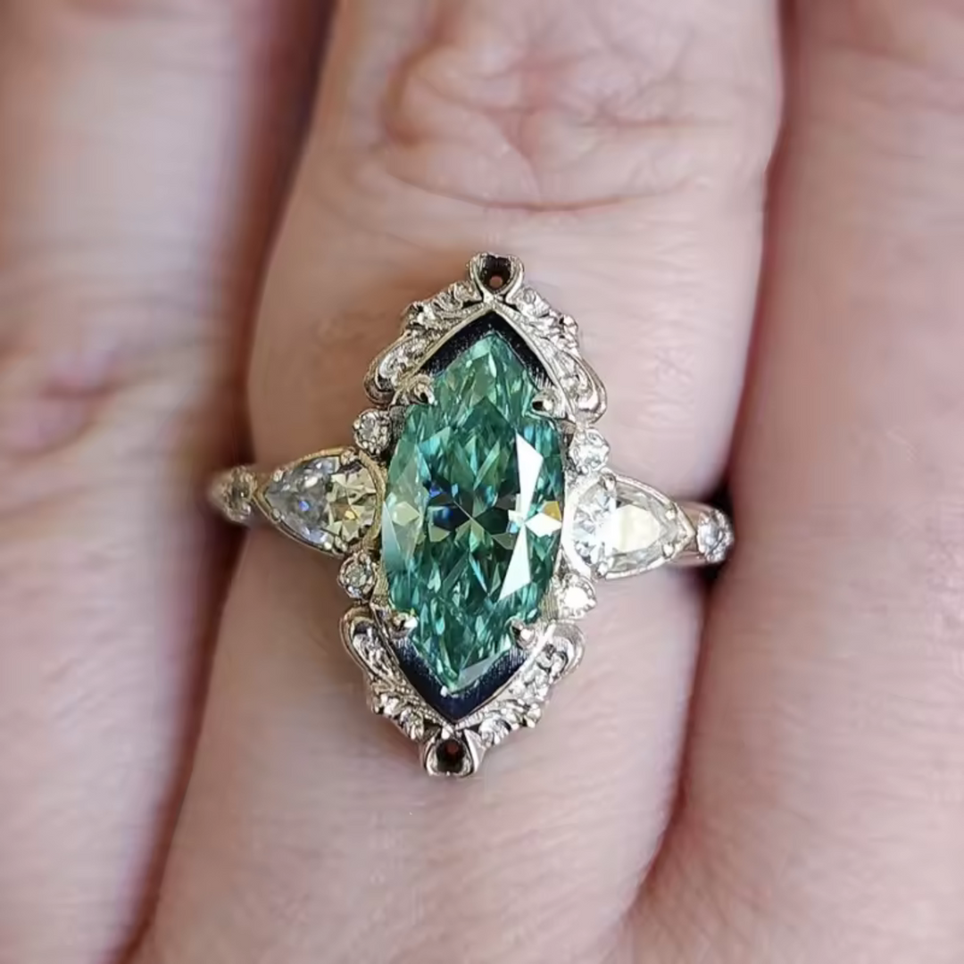 Vintage Silver Ring | Amelia Bellrose Jewellery
