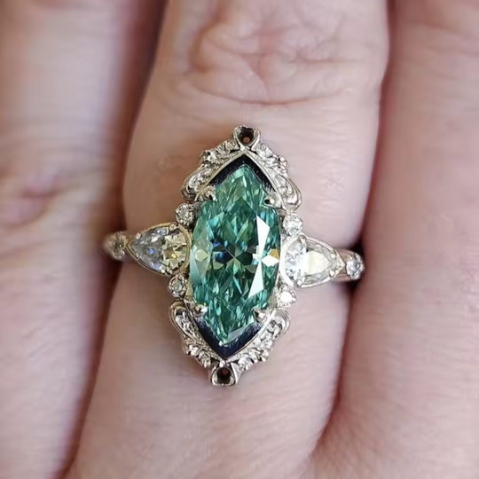 Vintage Silver Ring | Amelia Bellrose Jewellery