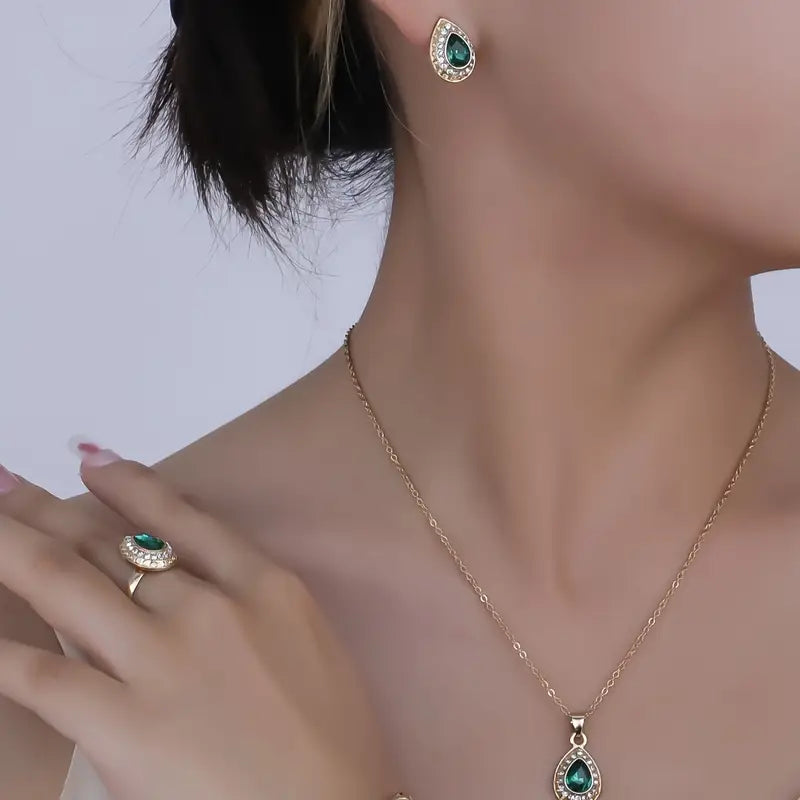 Quartz Jewellery Set | Amelia Bellrose Jewellery