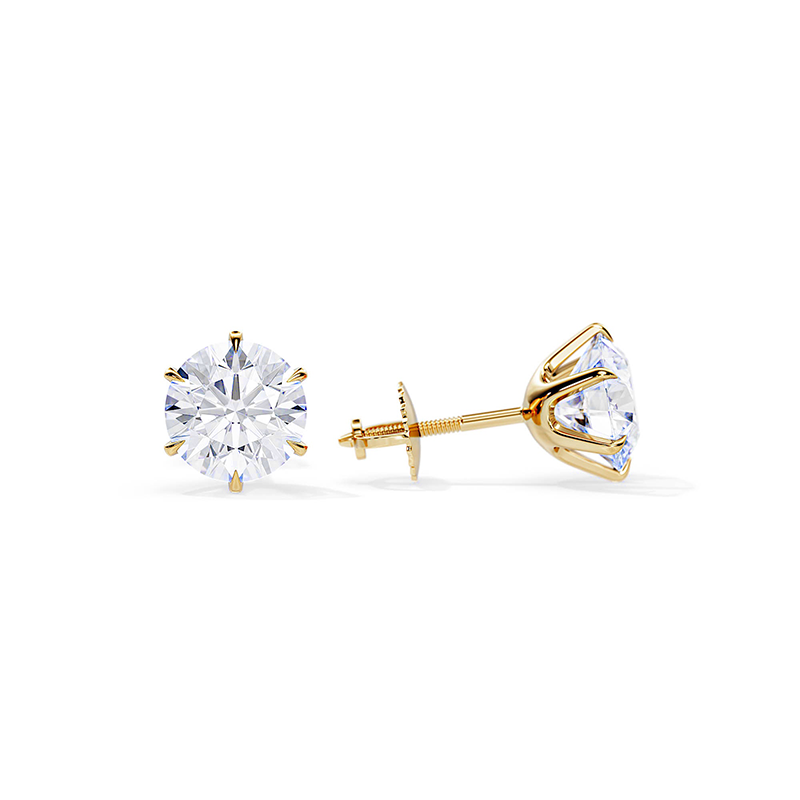 Solitaire Crystal Stud Earrings | Amelia Bellrose Jewellery